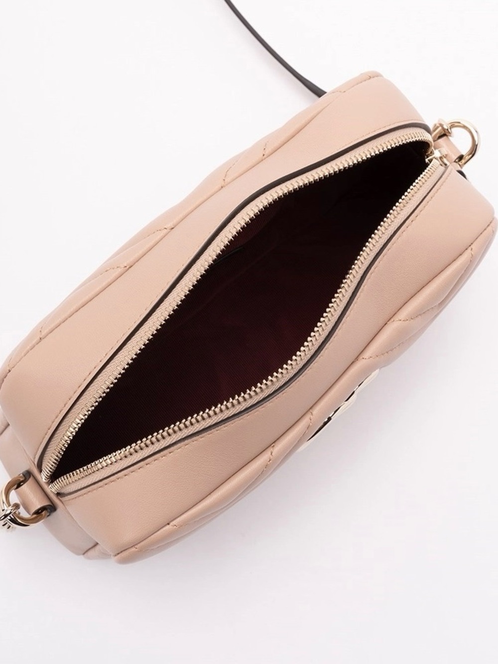 GUCCI Marmont small GG logo quilted leather camera bag - Picture 7 of 9